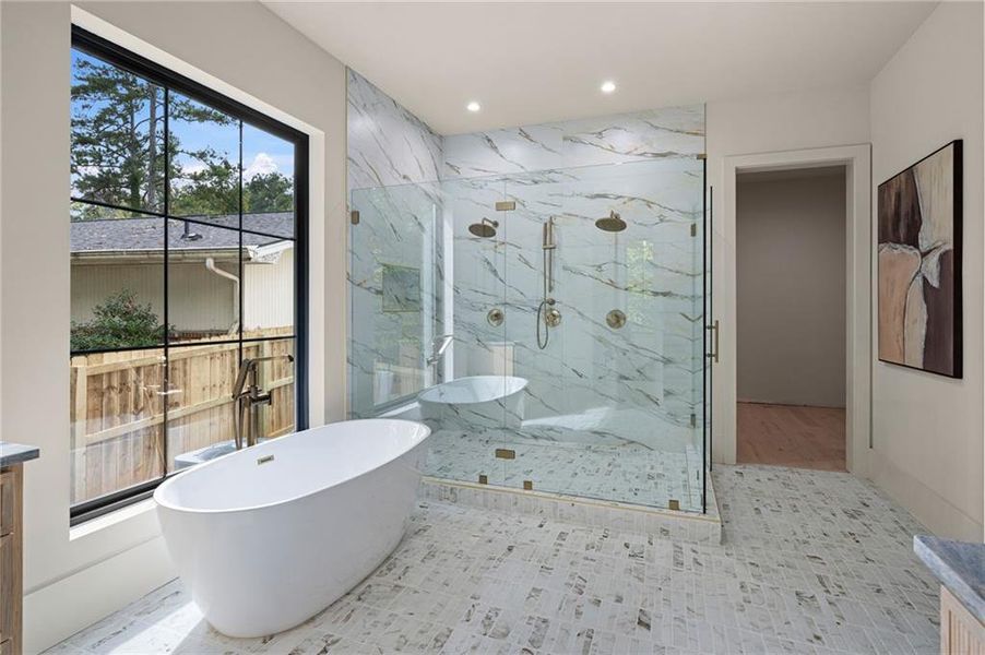Furnished interior view inside a new home in , Dunwoody (Image 16).