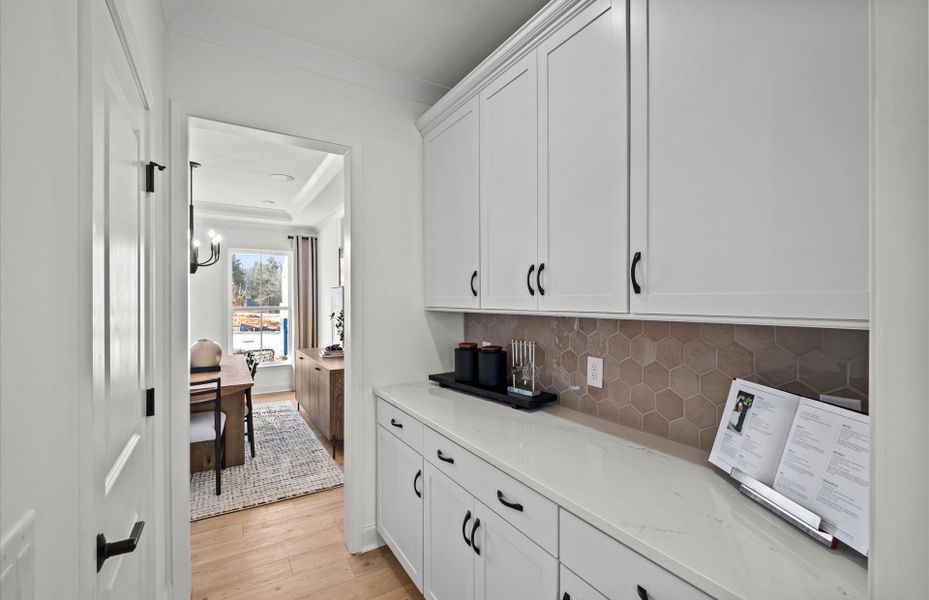 Furnished interior view inside a new home in Cannon Run, Concord (Image 13).