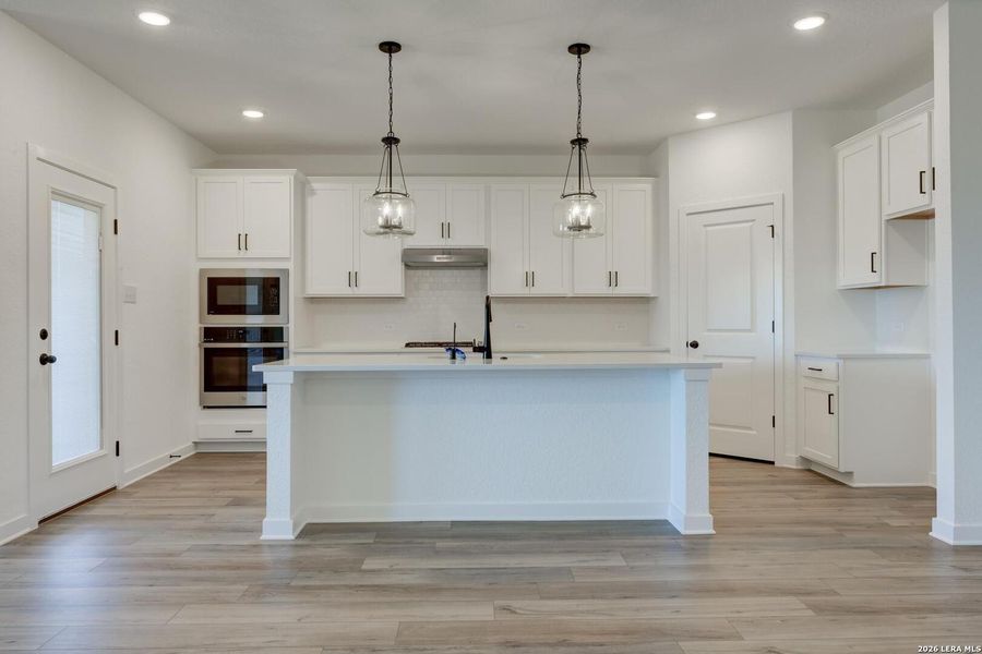 Furnished interior view inside a new home in Cordova Trails, Seguin (Image 4).