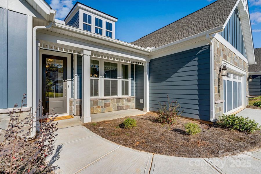 Exterior details and patio area of a home in , Charlotte (Image 25). Exterior details and patio area of a home in , Charlotte (Image 25).
