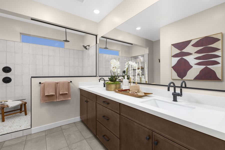 Representative furnished interior of a home built from the Lagoon by Mattamy Homes in White Tank Vistas, Waddell (Image 18). Representative furnished interior of a home built from the Lagoon by Mattamy Homes in White Tank Vistas, Waddell (Image 18).