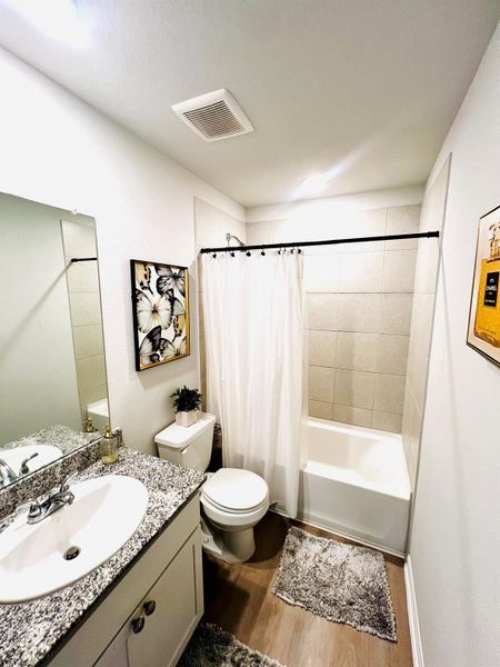 Furnished interior view inside a new home in Bluebonnet Village, Bellville (Image 17).