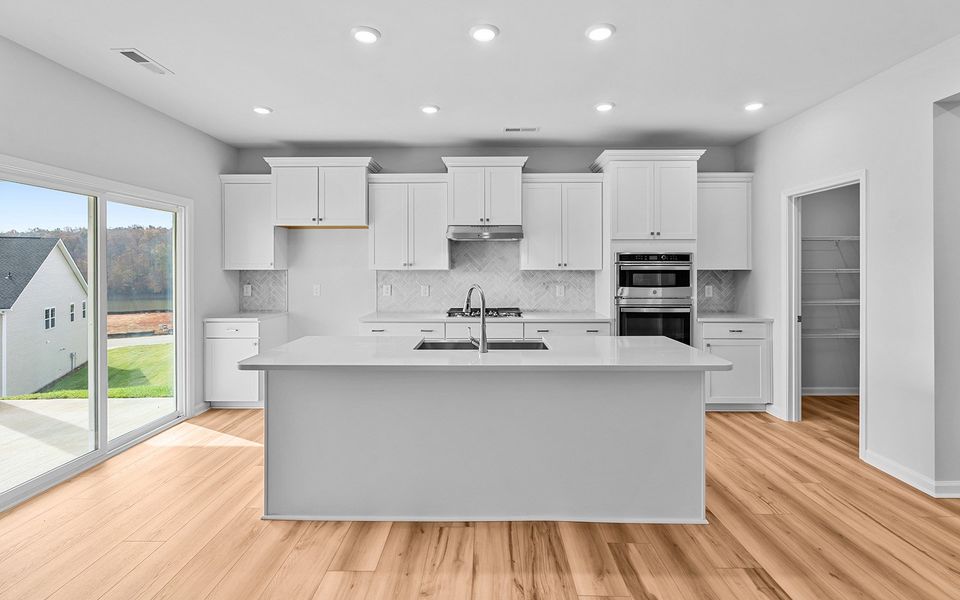 Furnished interior view inside a new home in Hanes Lake, Winston-Salem (Image 8).
