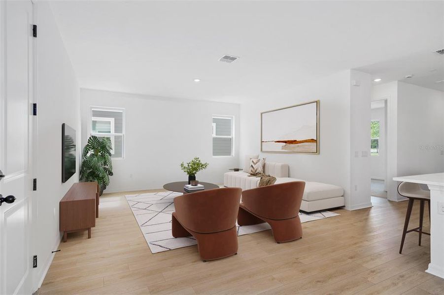 Furnished interior view inside a new home in Ellington Classical, St. Cloud (Image 8).