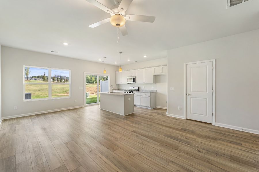 Furnished interior view inside a new home in Edwards Station, Taylors (Image 5).