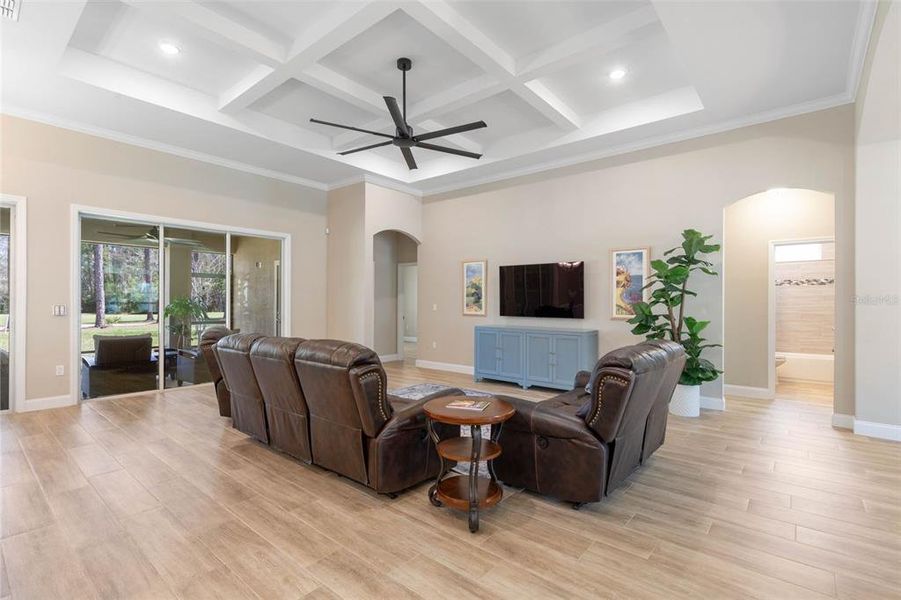 Furnished interior view inside a new home in , Palm Coast (Image 13).