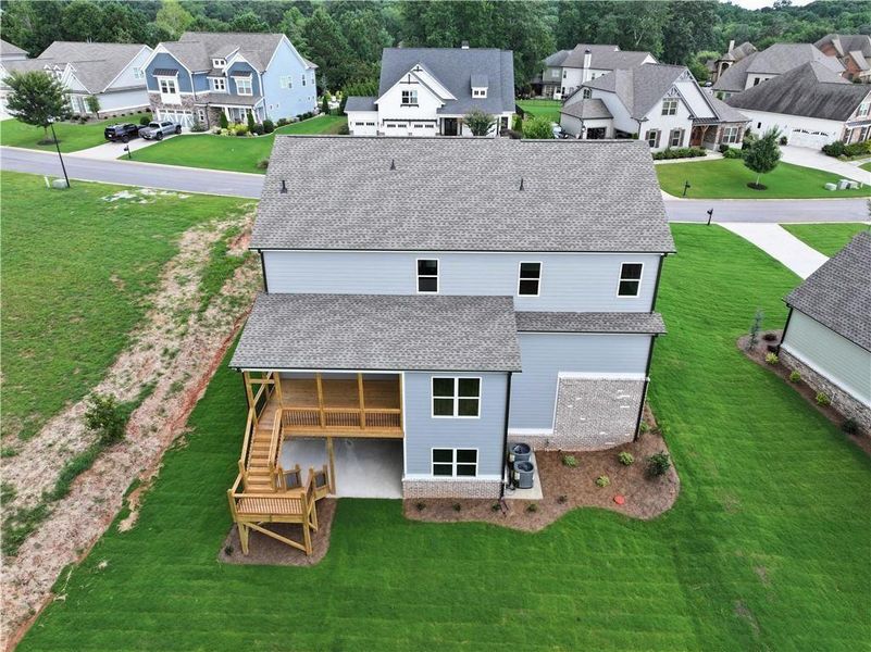 Front exterior of a new home in , Jefferson, GA, highlighting curb appeal (Image 22).