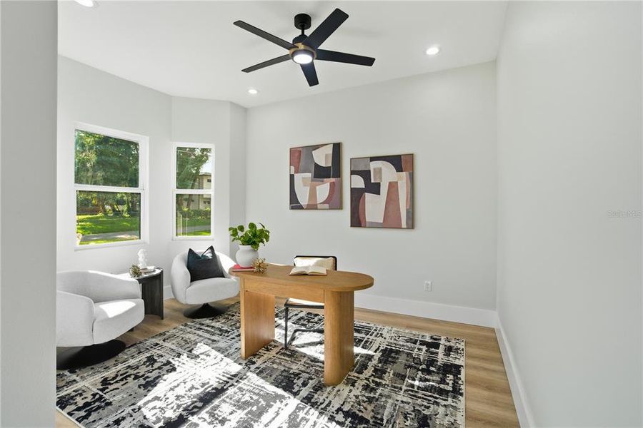 Furnished interior view inside a new home in , Belle Isle (Image 14).