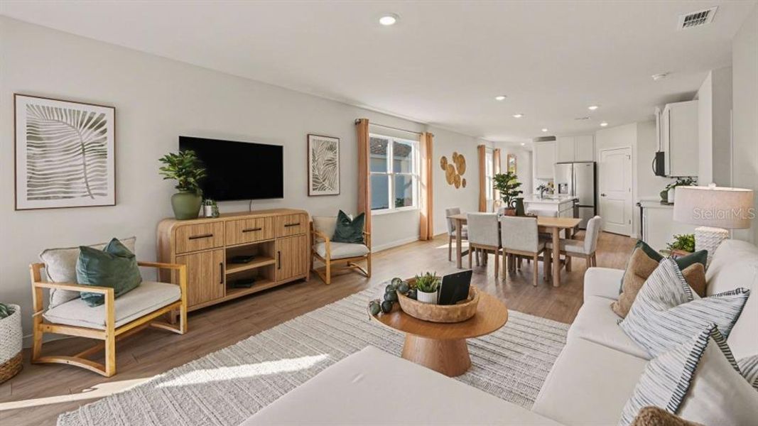 Furnished interior view inside a new home in Driftwood Bay, Port Charlotte (Image 4).