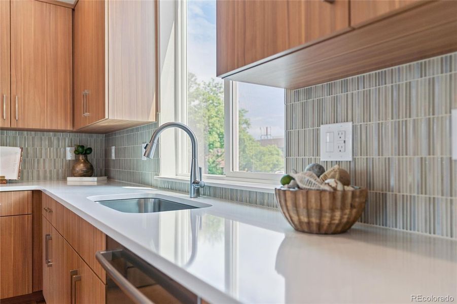 Furnished interior view inside a new home in , Denver (Image 25).