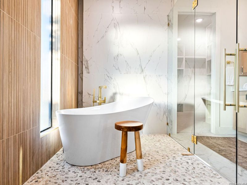 Furnished interior view inside a new home in , San Antonio (Image 12).