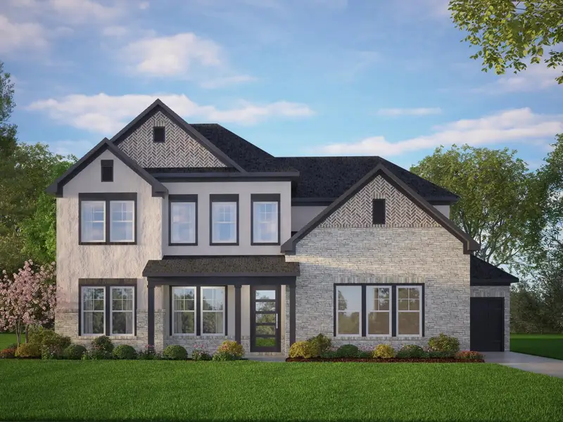 The Belmont H w/ 3-Car Garage The Belmont H w/ 3-Car Garage