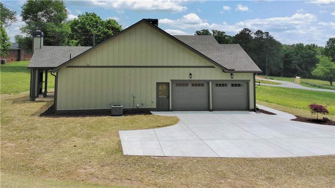 Front exterior of a new home in , Morganton, GA, highlighting curb appeal (Image 19).
