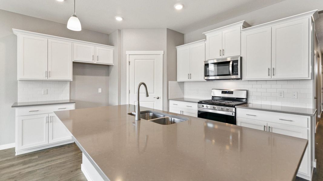 Furnished interior view inside a new home in Spring Valley Ranch, Elizabeth (Image 4).