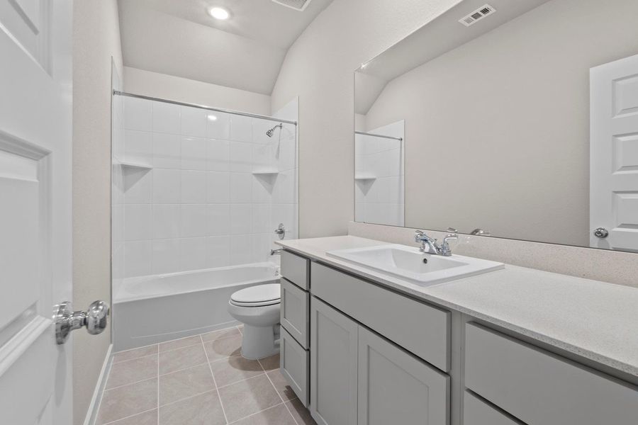 Furnished interior view inside a new home in Prairie Winds, Hutto (Image 12).