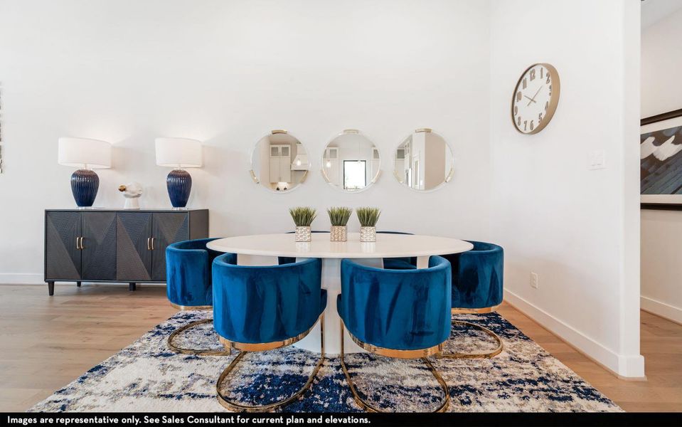 Furnished interior view inside a new home in Sunfield, Buda (Image 9).