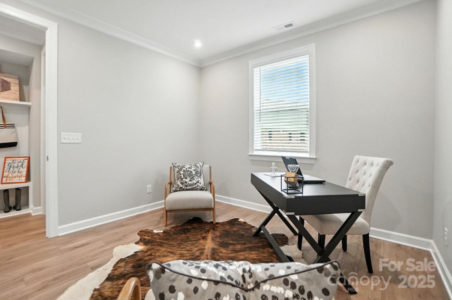 Furnished interior view inside a new home in Sonata at Mint Hill, Mint Hill (Image 29). Furnished interior view inside a new home in Sonata at Mint Hill, Mint Hill (Image 29).