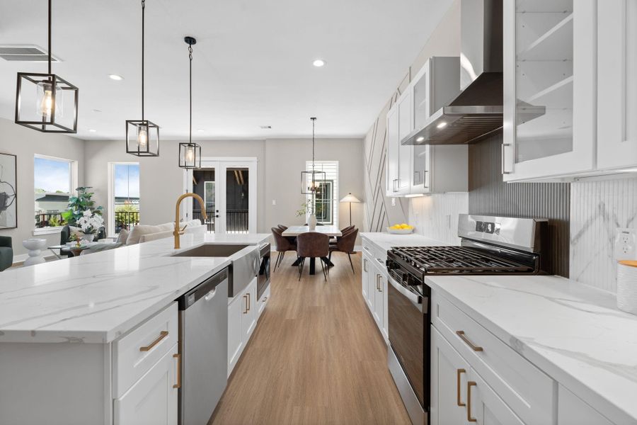 Furnished interior view inside a new home in , Houston (Image 39). Furnished interior view inside a new home in , Houston (Image 39).