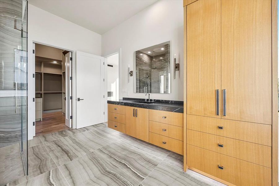 Furnished interior view inside a new home in , Heath (Image 14).