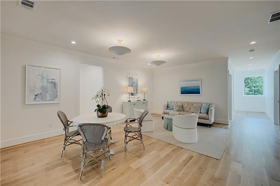 Furnished interior view inside a new home in , Atlanta (Image 65).