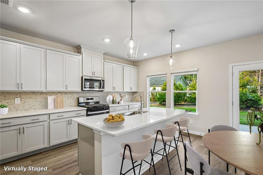 Furnished interior view inside a new home in Martin Springs - Estate Series, Lawrenceville (Image 9).