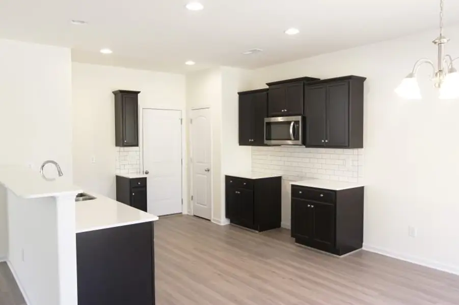 Furnished interior view inside a new home in Avondale, Greensboro (Image 3).