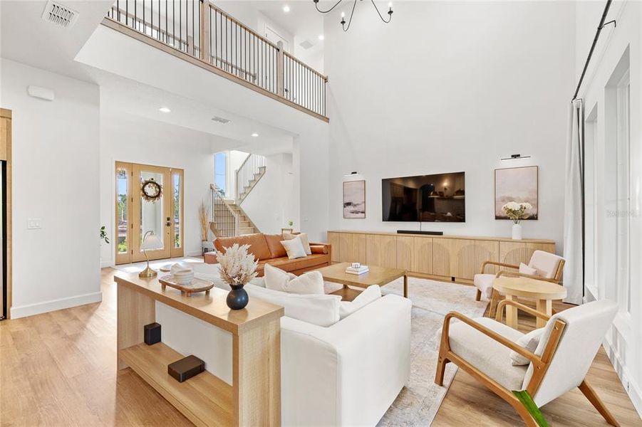 Furnished interior view inside a new home in , St. Cloud (Image 21).
