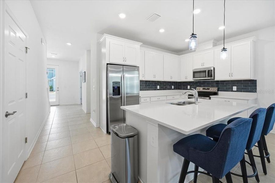 Furnished interior view inside a new home in , Sarasota (Image 12).