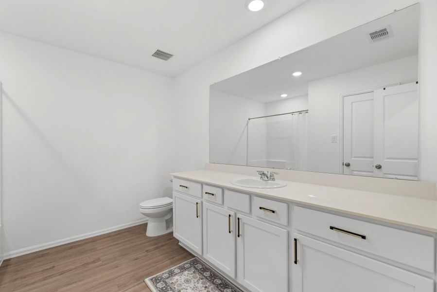 Furnished interior view inside a new home in Tavola: Gulf Coast Collection, New Caney (Image 21).