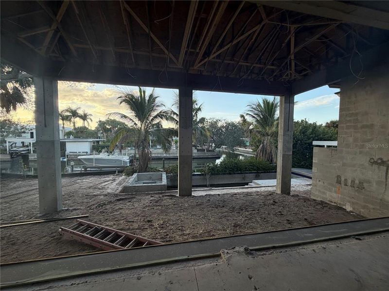 In-progress construction of a new home in , Sarasota, FL (Image 6).