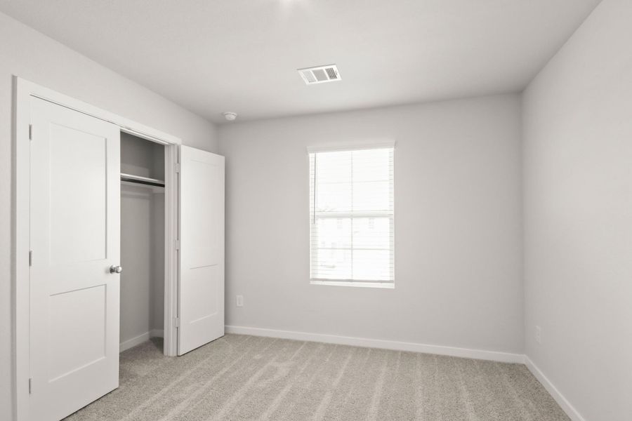 Spacious, unfurnished interior of a new home in Northpark South, Porter (Image 12). Spacious, unfurnished interior of a new home in Northpark South, Porter (Image 12).