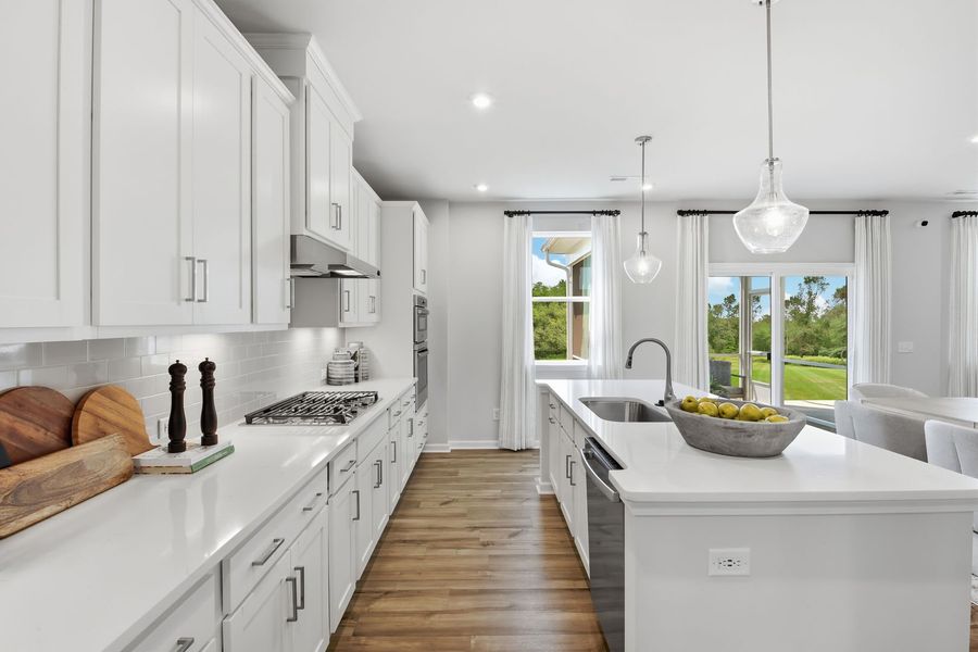 Furnished interior view inside a new home in Clairmont, Charlotte (Image 7).