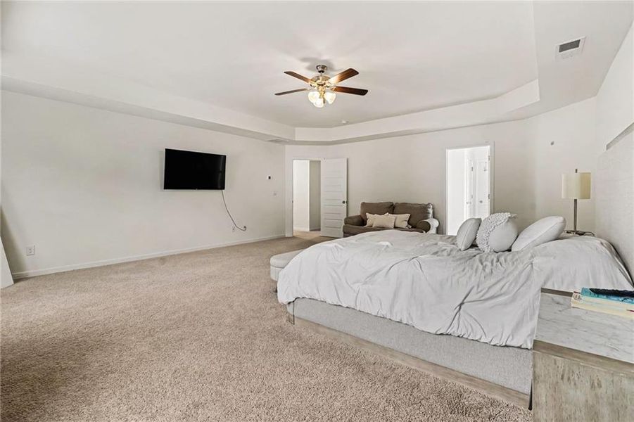 Furnished interior view inside a new home in Preserve at Dove Creek, Statham (Image 7).