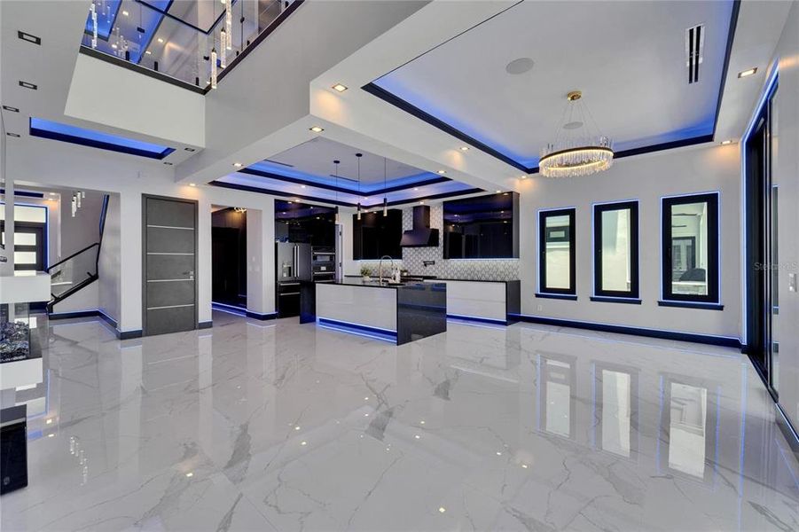 Furnished interior view inside a new home in , Apollo Beach (Image 8).