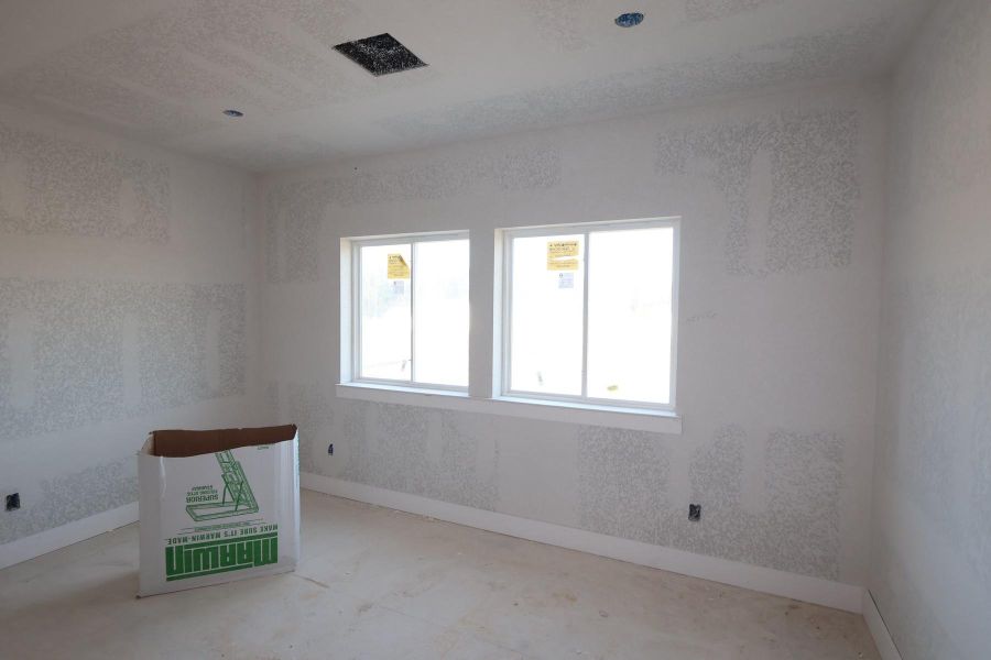 In-progress construction of a new home in Two Step Farm 35', Montgomery, TX (Image 18).