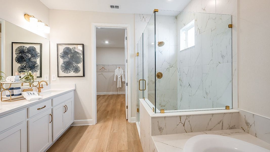 Representative furnished interior of a home built from the Montauk by Taylor Morrison in Timber Ridge, Plant City (Image 10).