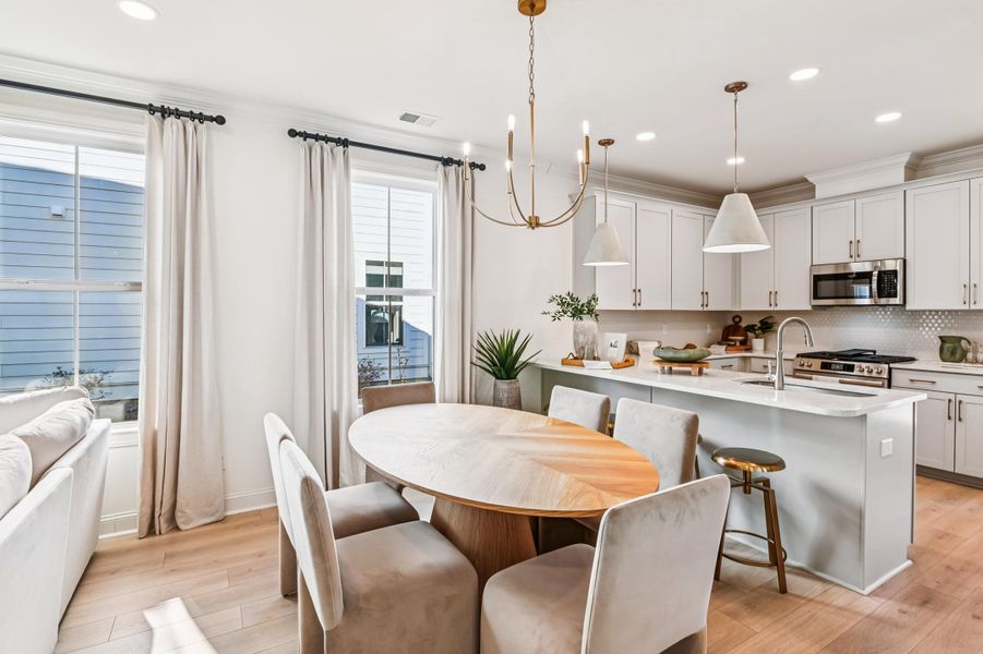 Furnished interior view inside a new home in , Moncks Corner (Image 19). Furnished interior view inside a new home in , Moncks Corner (Image 19).