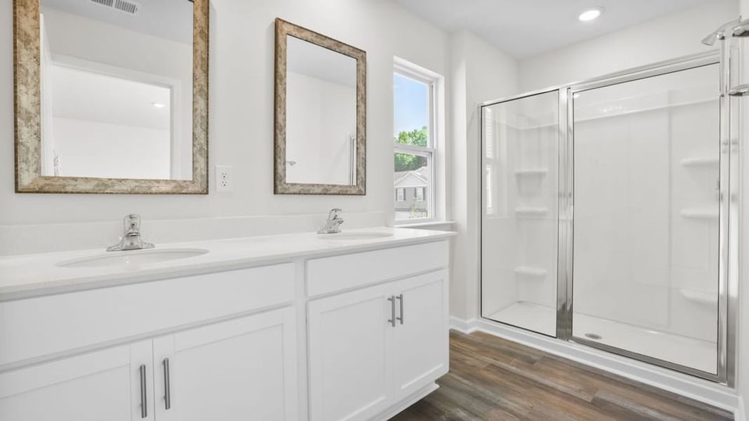 Furnished interior view inside a new home in Durbin Meadows, Fountain Inn (Image 10).