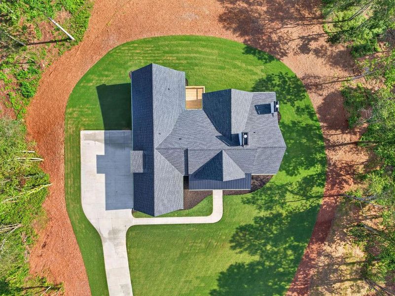 Front exterior of a new home in , Fairmount, GA, highlighting curb appeal (Image 30). Front exterior of a new home in , Fairmount, GA, highlighting curb appeal (Image 30).