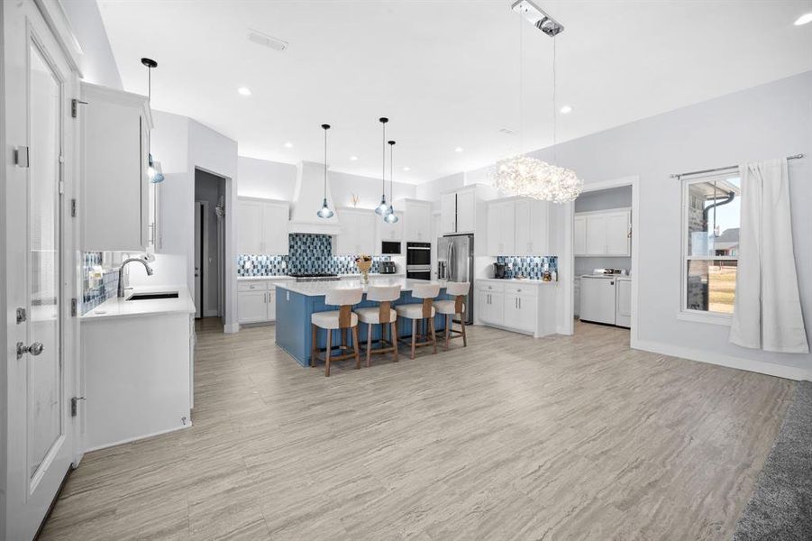 Furnished interior view inside a new home in , Maypearl (Image 8).