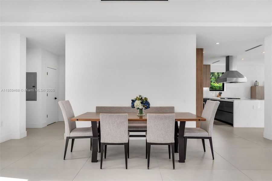 Furnished interior view inside a new home in , Miami (Image 29).