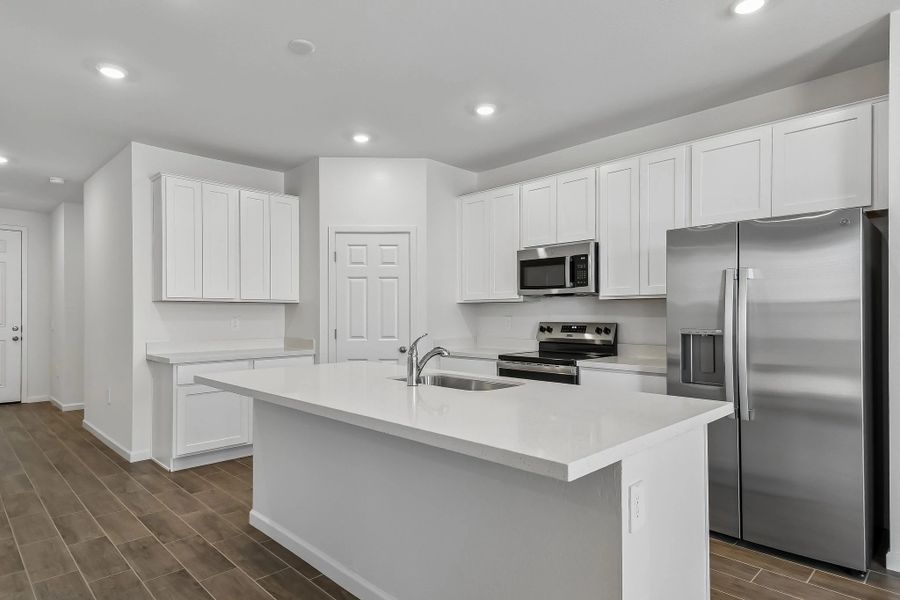 Kitchen featuring Essentials finishes
