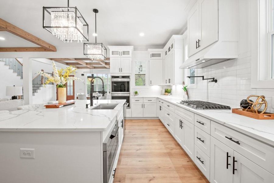 Furnished interior view inside a new home in , Dacula (Image 46).