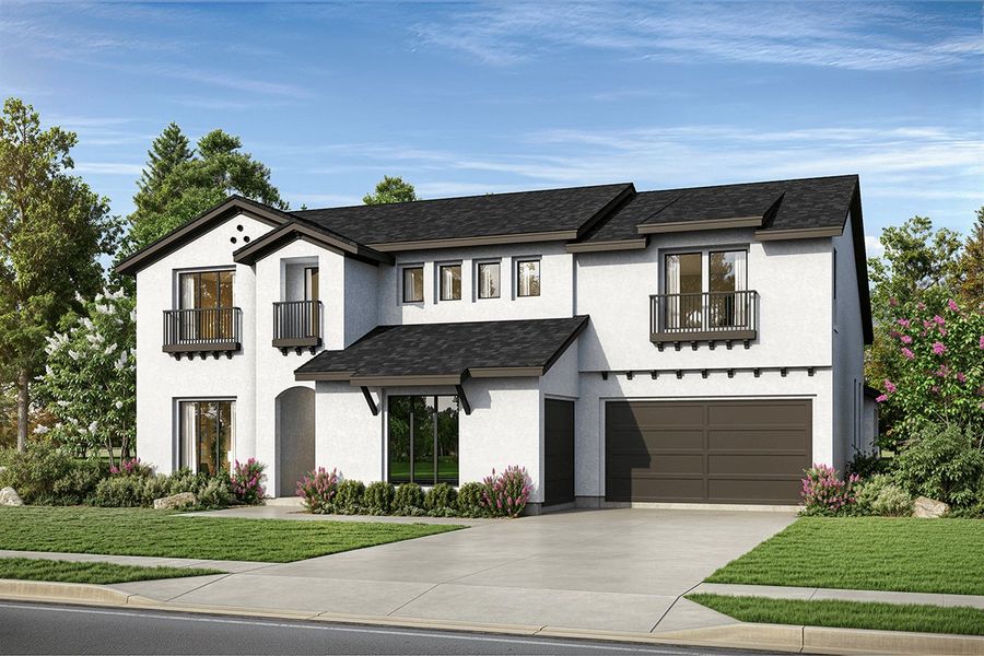 Representative exterior photo of a completed home built from the Grandview by Landon Homes in Signature 74s, Frisco, TX (Image 19).