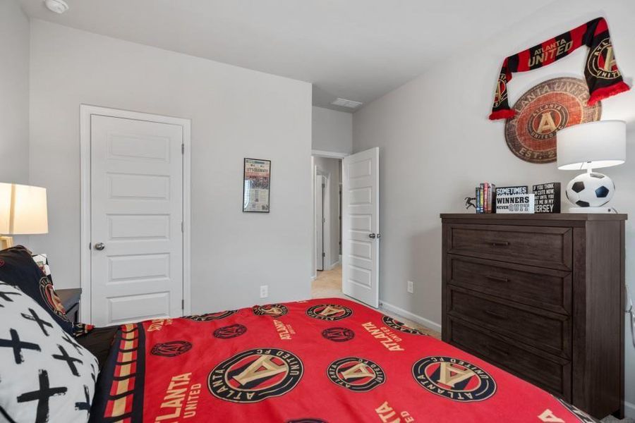 Furnished interior view inside a new home in Jameson Towns, Villa Rica (Image 12).