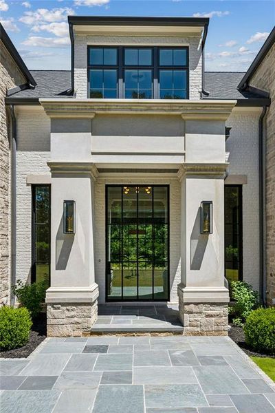 Exterior details and patio area of a home in , Atlanta (Image 2).