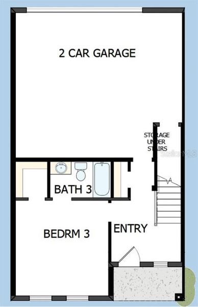 2D floor plan layout of this home in , Sarasota, FL (Image 5).