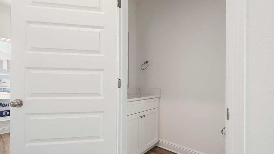 Furnished interior view inside a new home in Sanctuary Beach, Panama City Beach (Image 13).