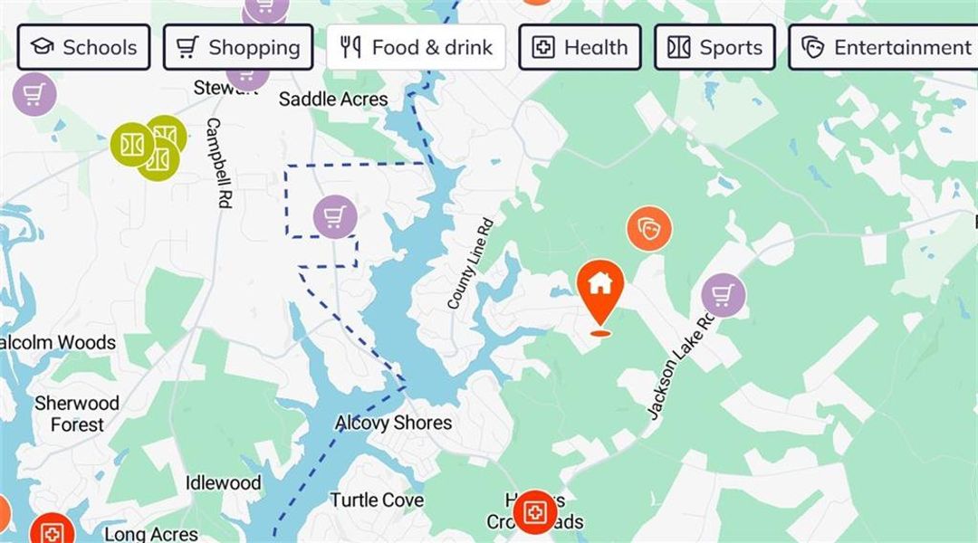 Image 24 of a home in Waters Edge.