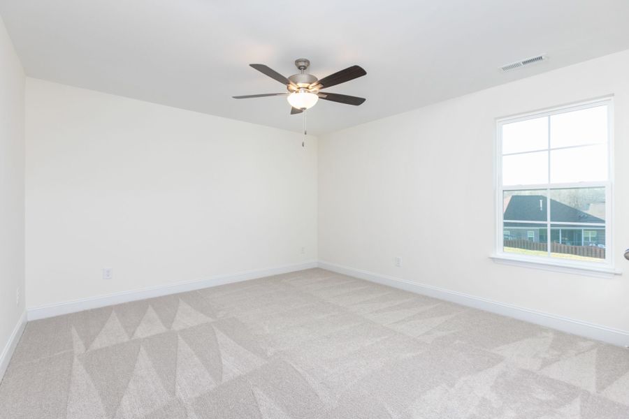 Representative unfurnished interior of a home built from the Kendall by Keystone Homes NC in Royal Pines, Trinity (Image 25).
